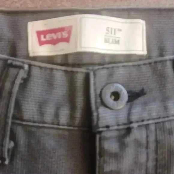 Levi's 511 Slim Grey Jeans  Boys Size 10 Reg W25 L25 - Picture 5 of 6
